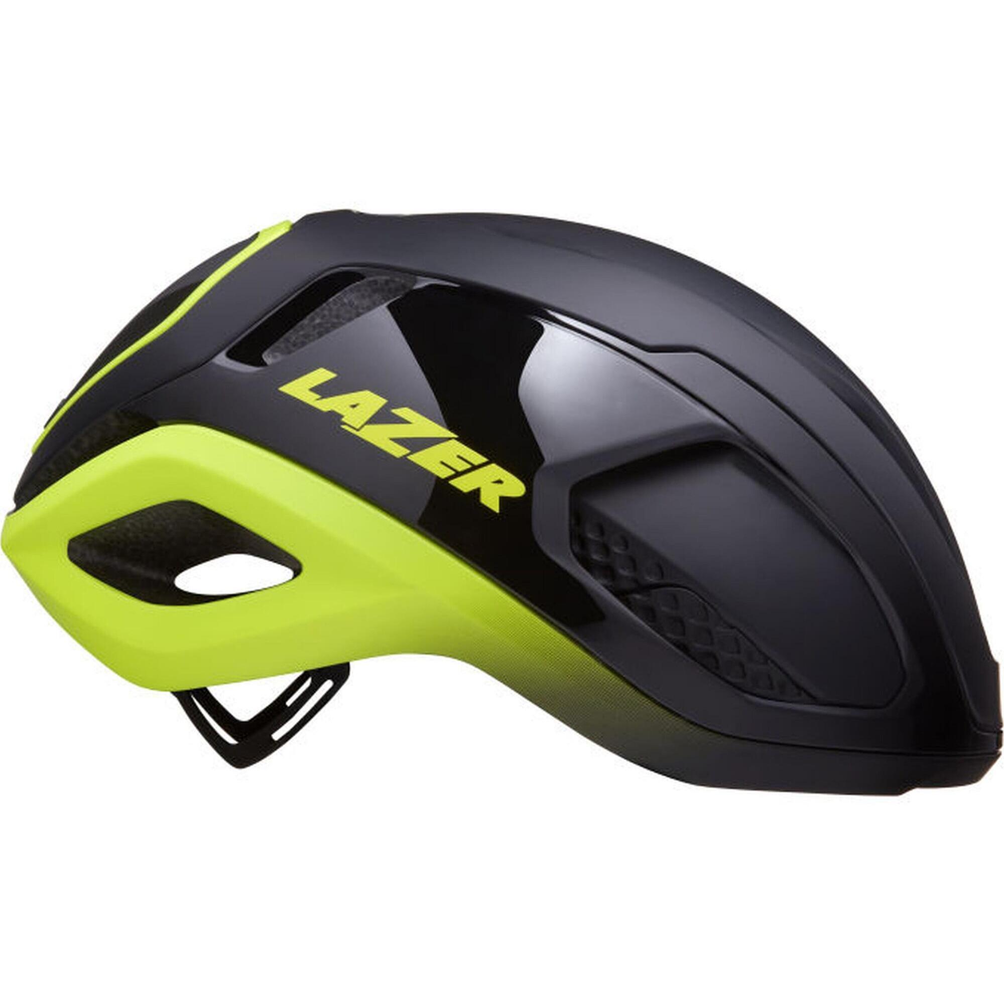 Kask rowerowy szosowy/gravel Vento KinetiCore  Black Flash Yellow