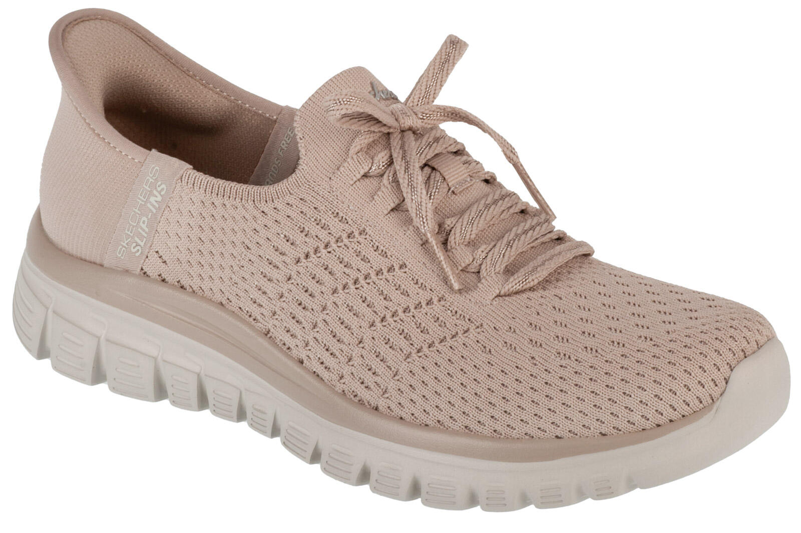 Buty sportowe Sneakersy damskie, Graceful - First Blush