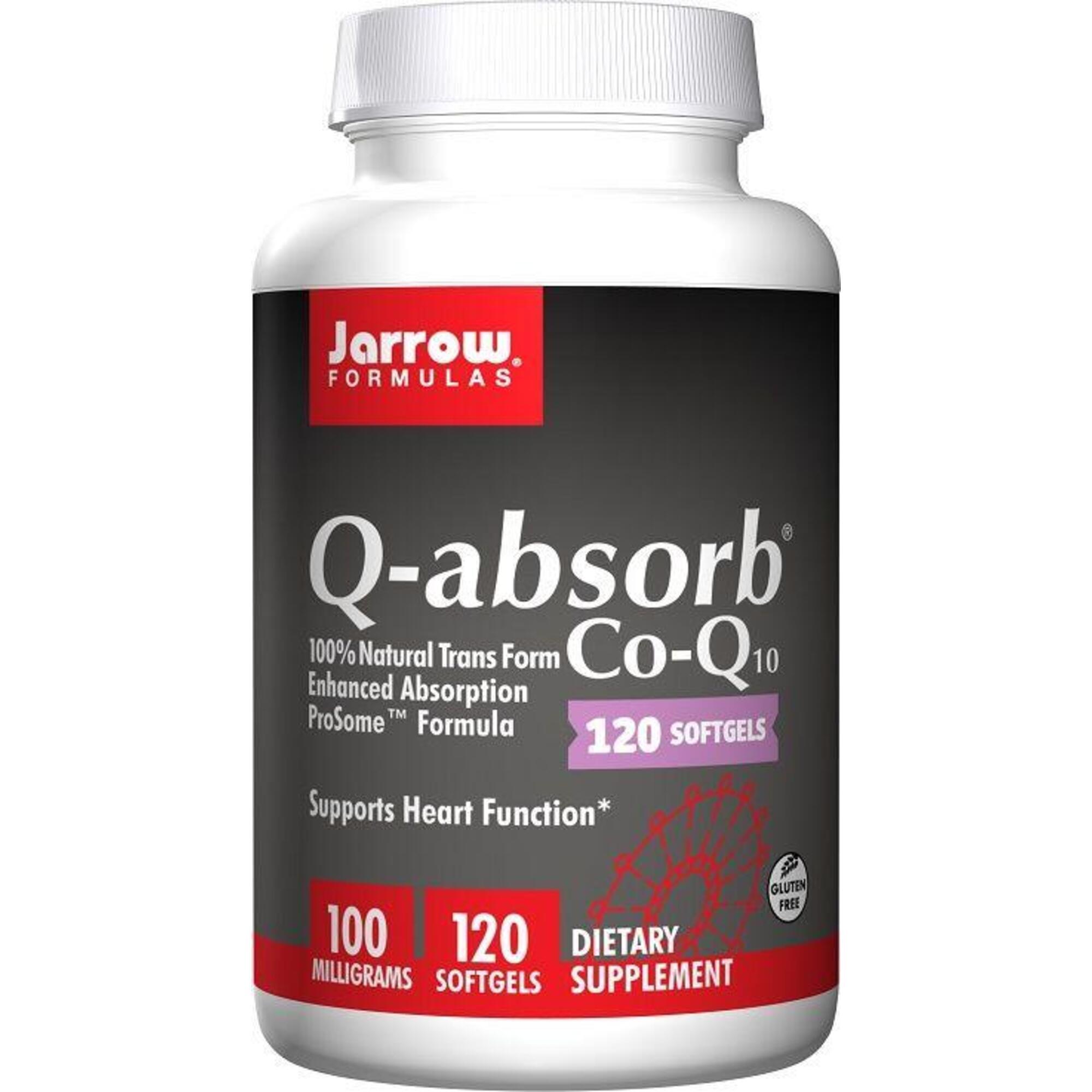 Jarrow Formulas Q-Absorb 100Mg - 120 Caps