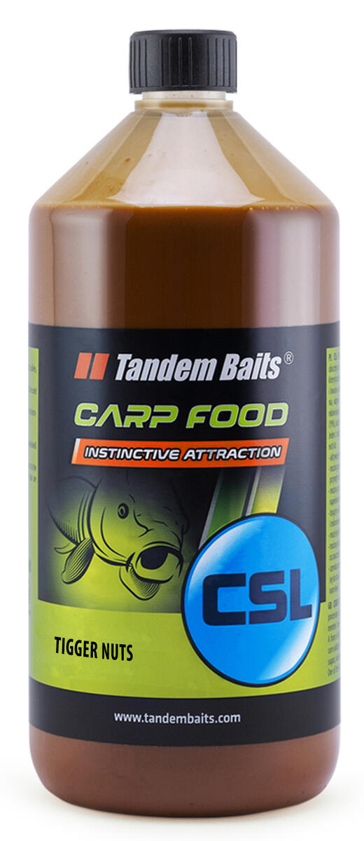 Liquid CSL Carp Food 1000ml Orzech Tygrysi