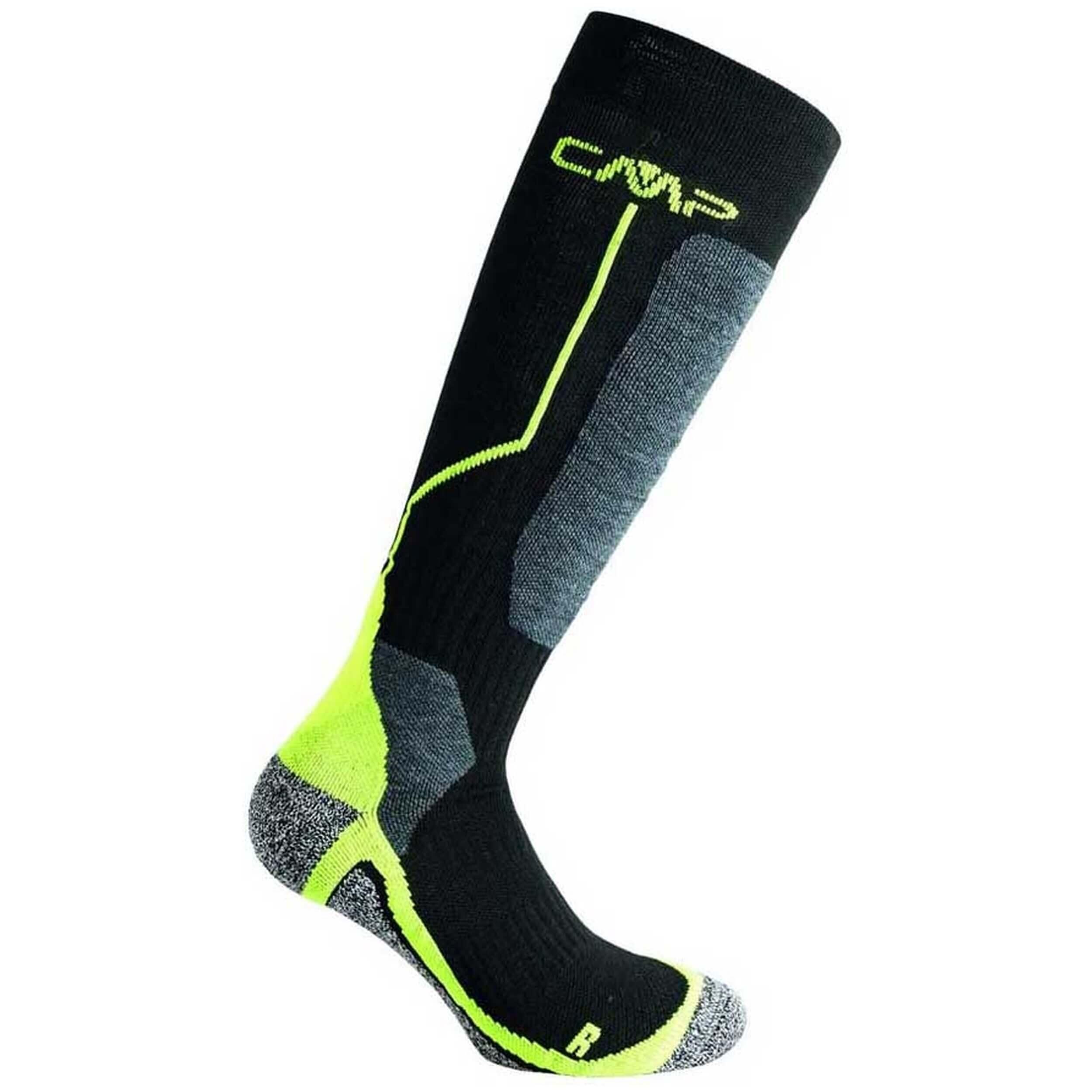 Skarpety narciarskie CMP SKI SOCK WOOL wełniane ocieplane antybakteryjne