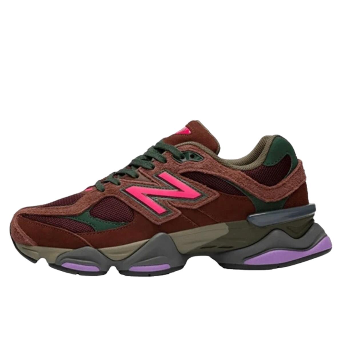 New Balance 9060 Rich Oak Burgundy