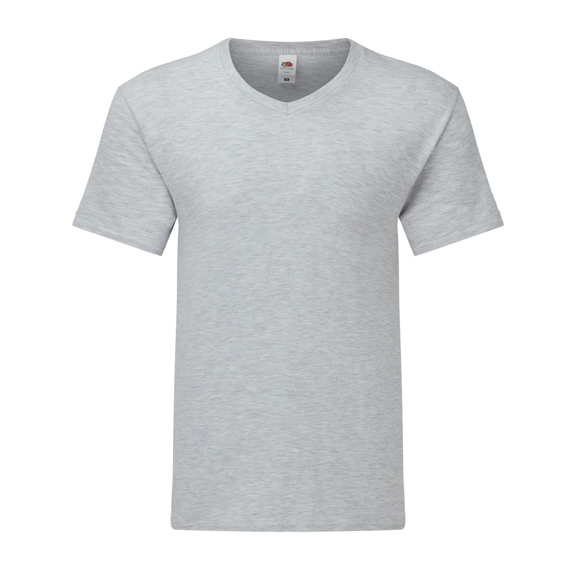 Koszulka Unisex Dla Dorosłych Iconic 150 Heather V Neck