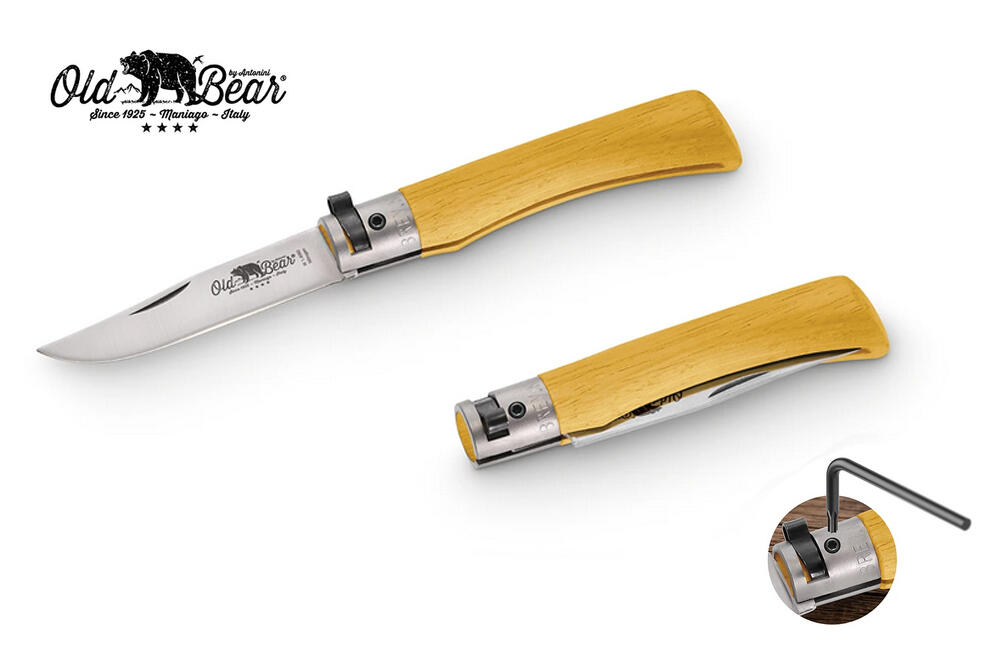 Nóż składany włoski Antonini Satin Stainless S
