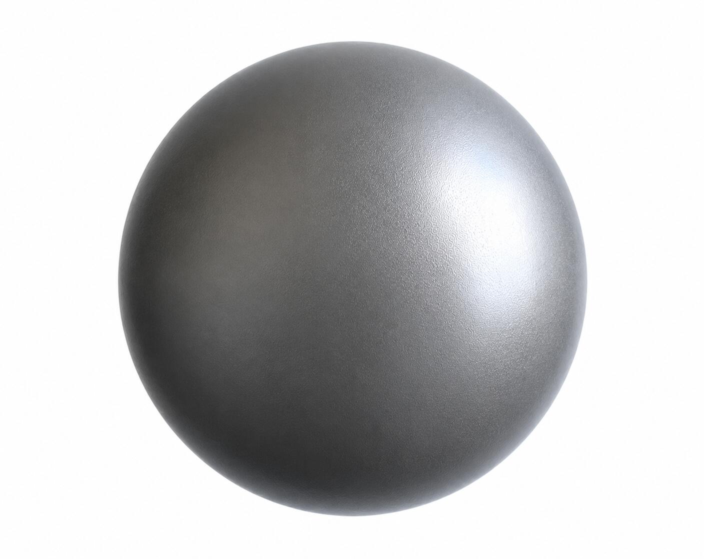 Piłka OVERBALL 26 cm srebrna