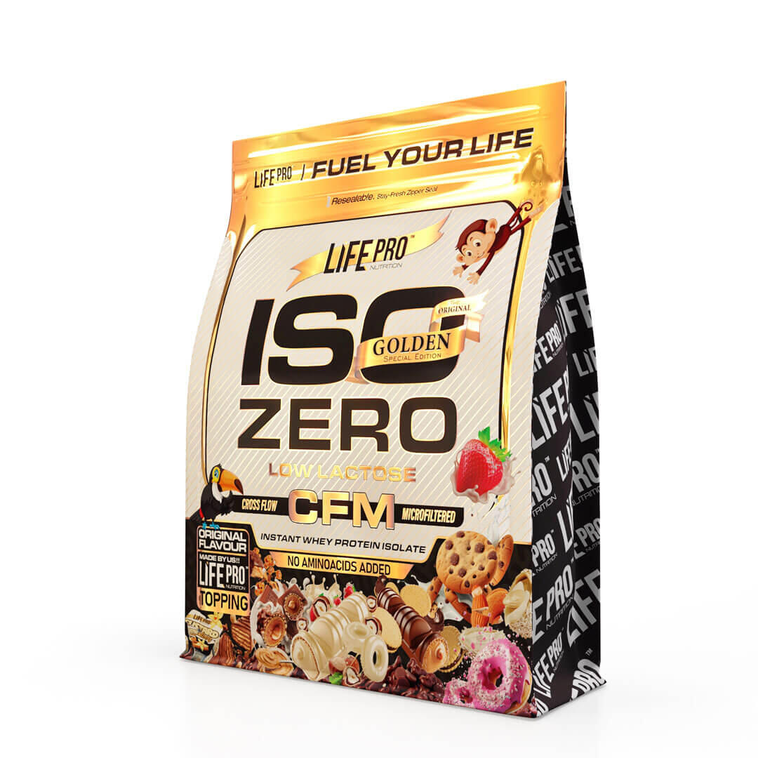 Isolate Zero CFM - 1600g Biała czekolada z krążkami czekoladowymi LifePRO