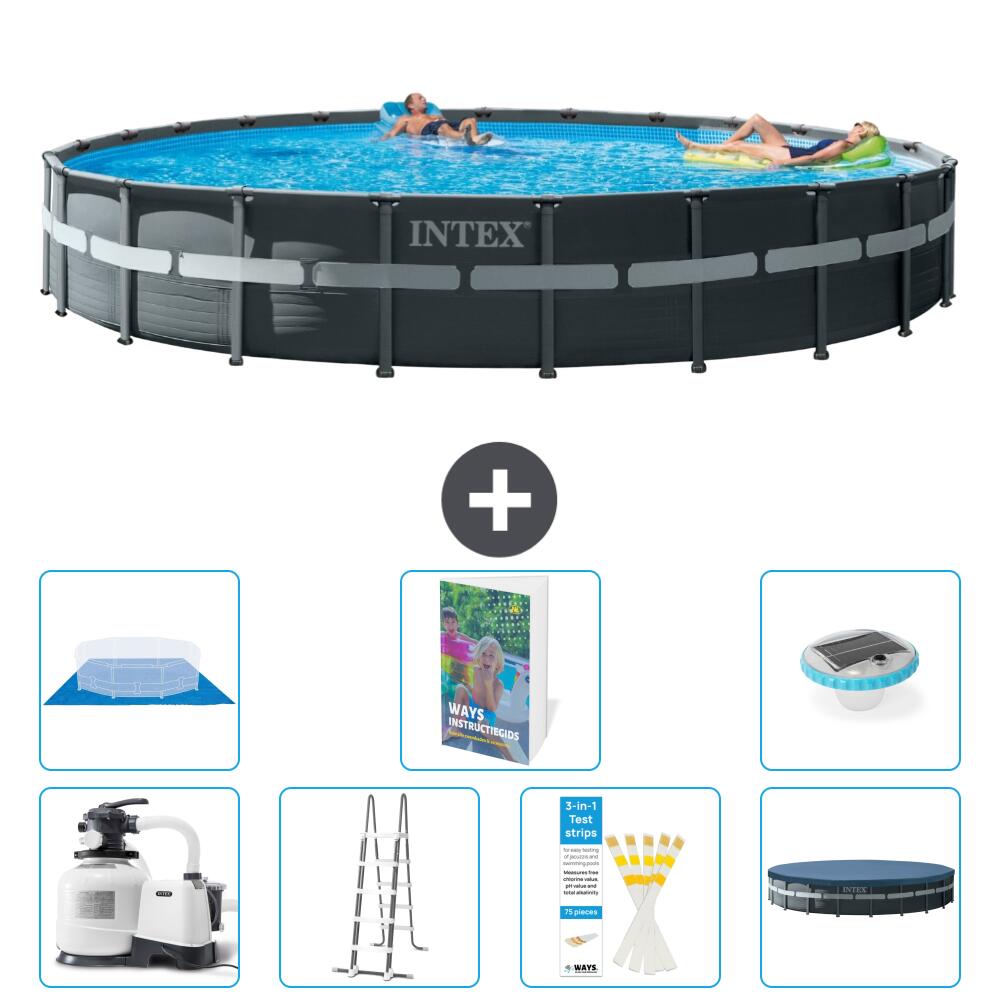 INTEX Basen Ultra XTR Okrągły - 732x132 cm - 8-częściowy S596