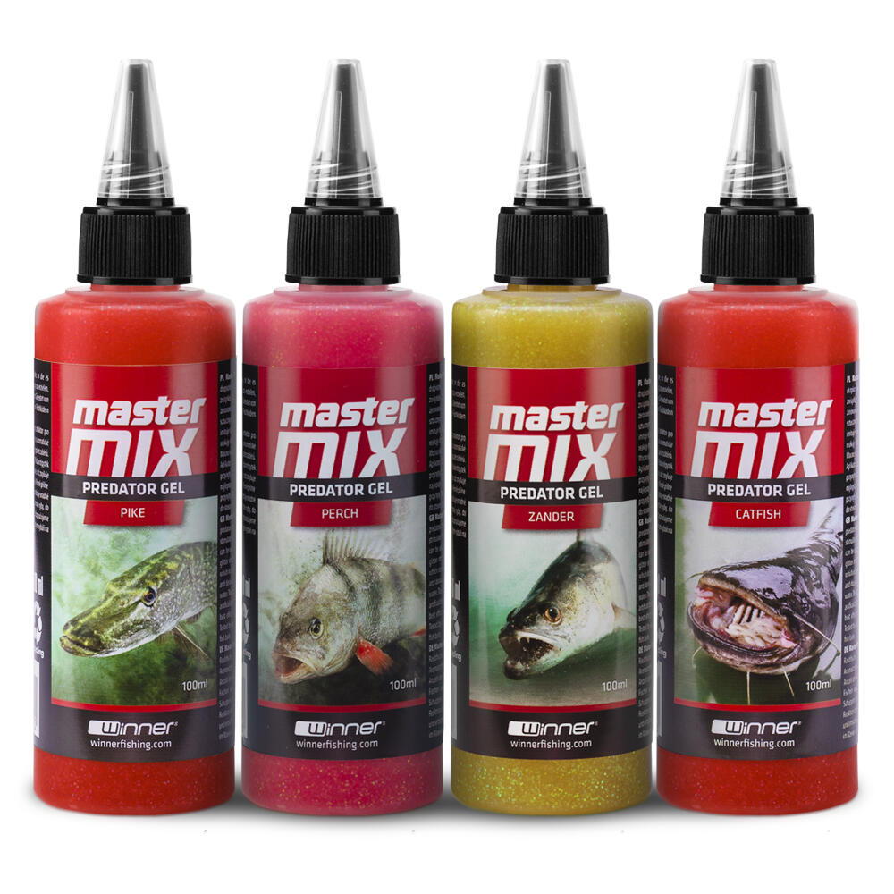 Żel spinnigowy na drapieżniki 100 ml - Zestaw 4 zapachów