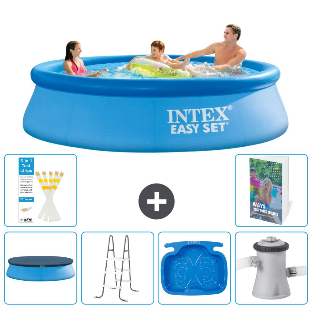 INTEX Basen Easy Set Okrągły - 305x76 cm - 7-częściowy S140