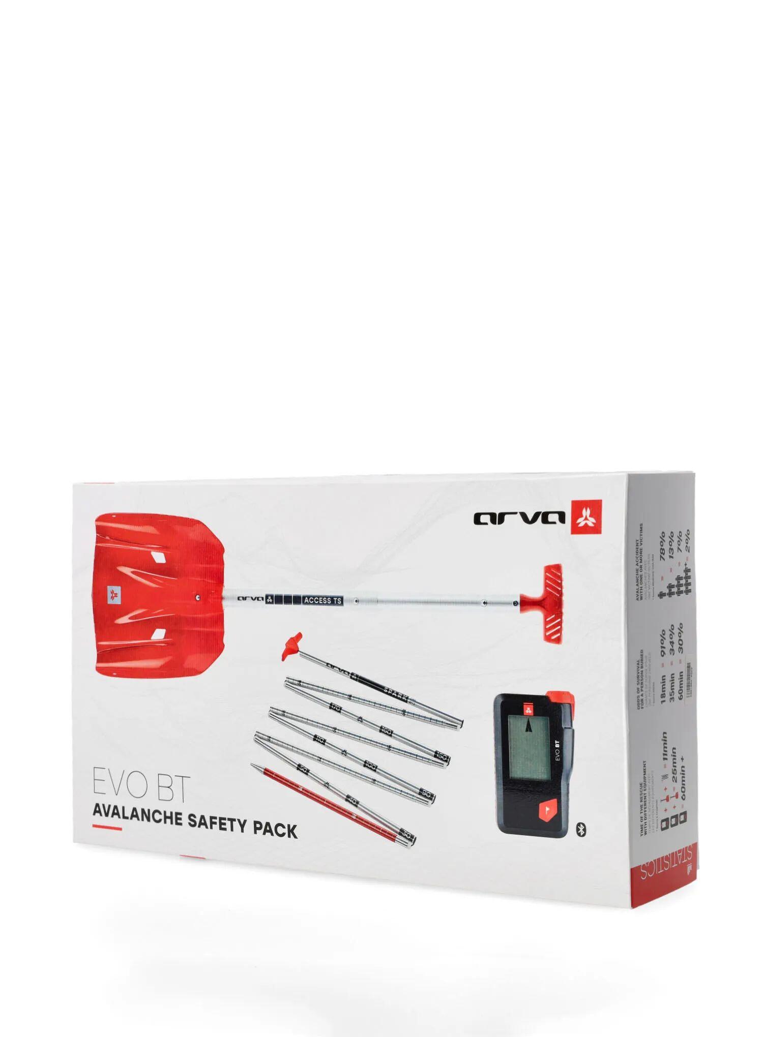 Zestaw lawinowy Arva Safety Pack EVO BT Detector + Spark 240 Probe + Shovel