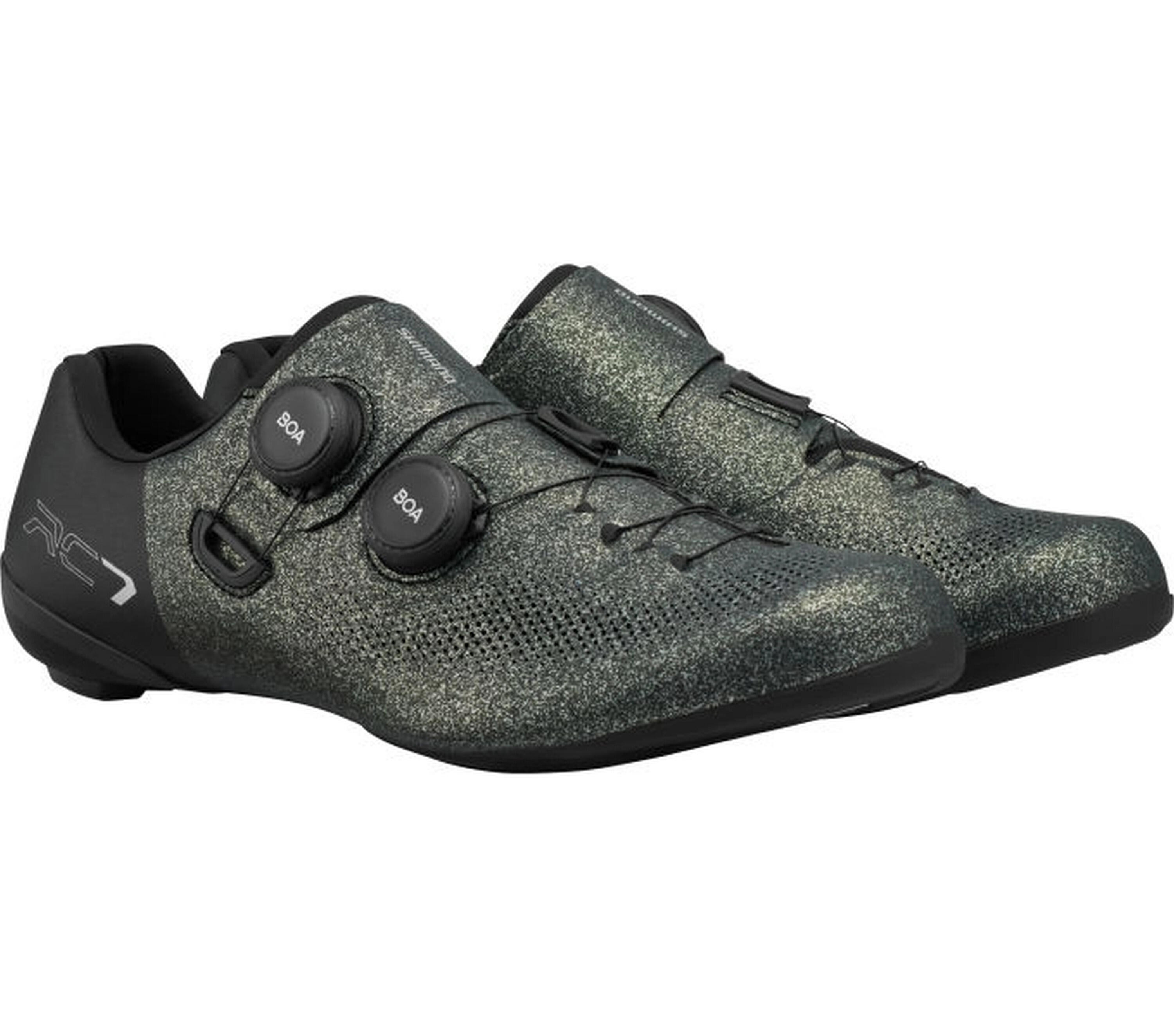 Rower szosowy - buty kolarskie SH-RC703 WIDE, szary splatter