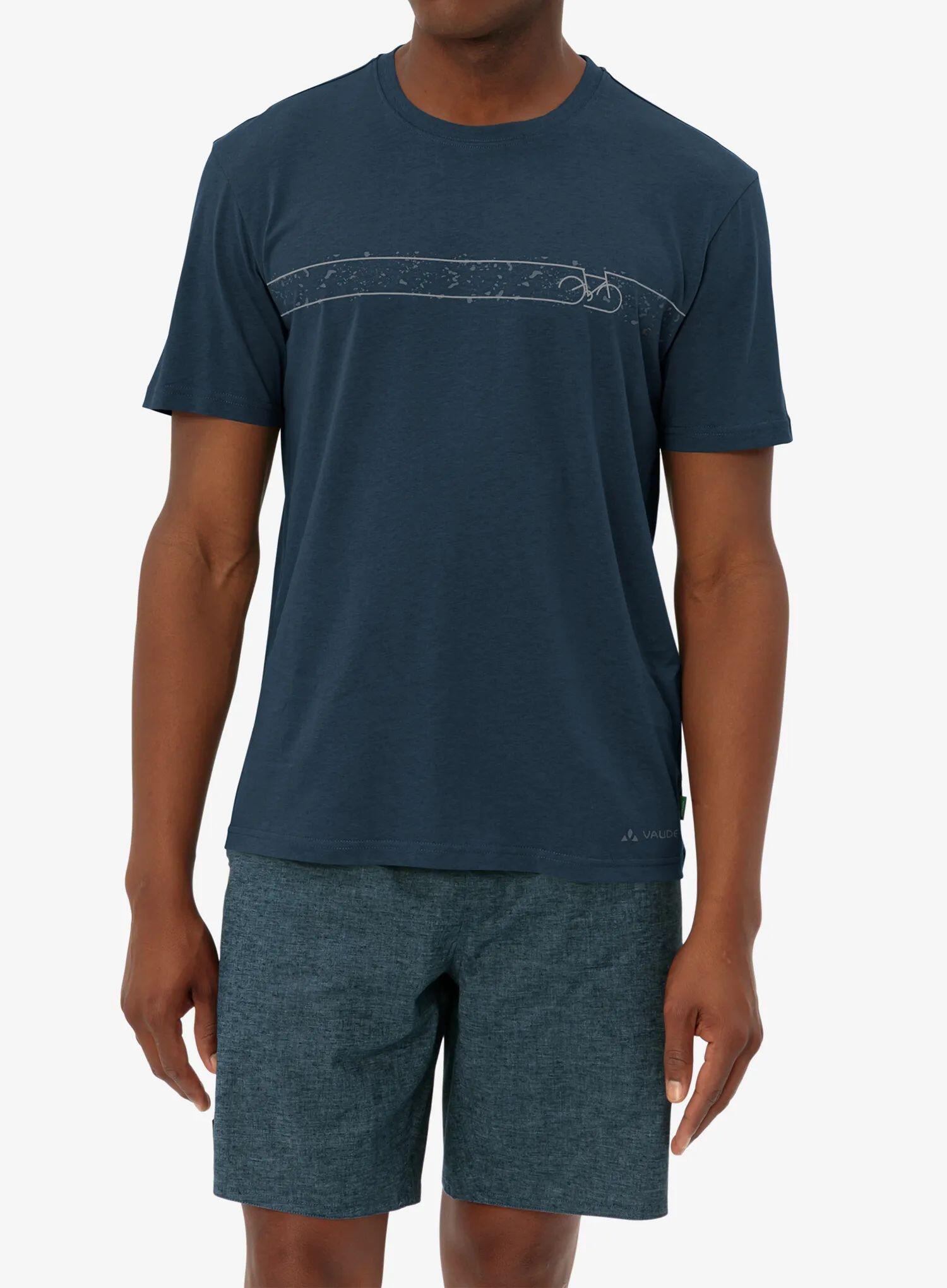 Koszulka bawełniana męska Vaude Cyclist T-Shirt V