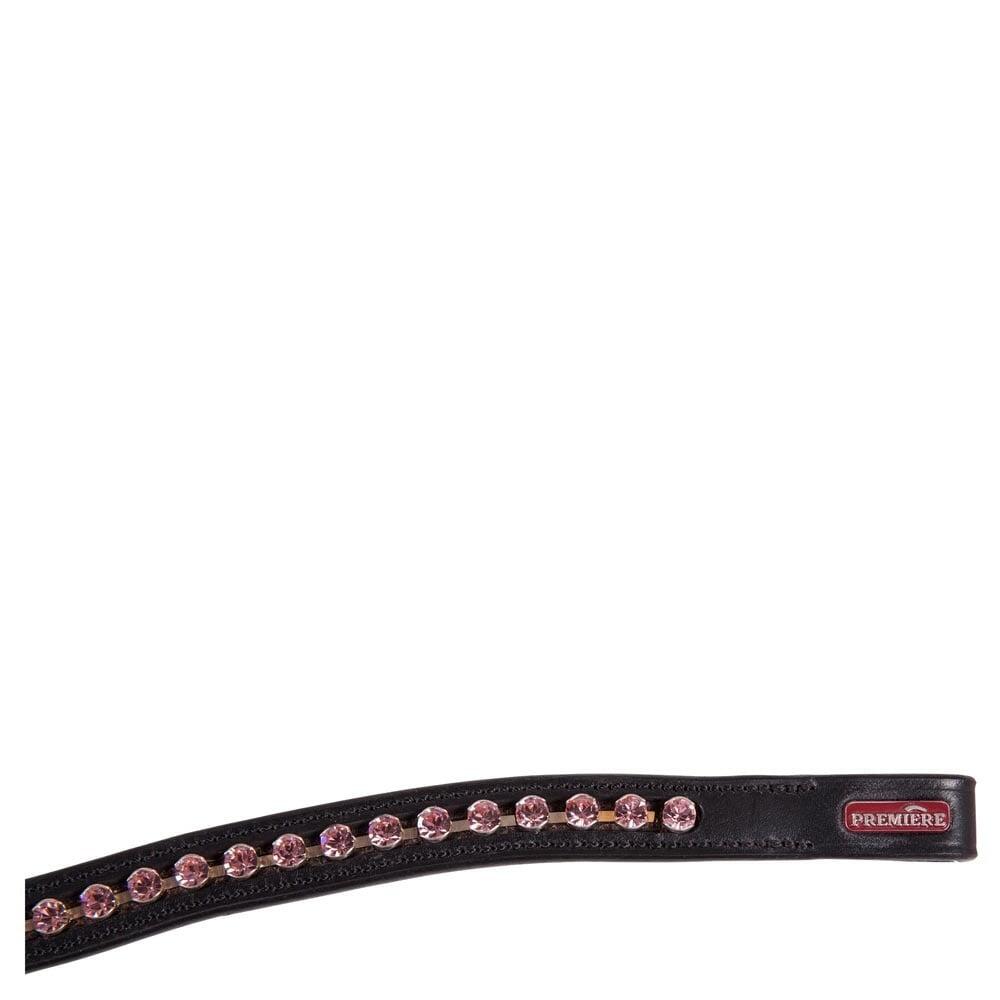 Horse browband bombe chaine crystal Premiere Lyskamm