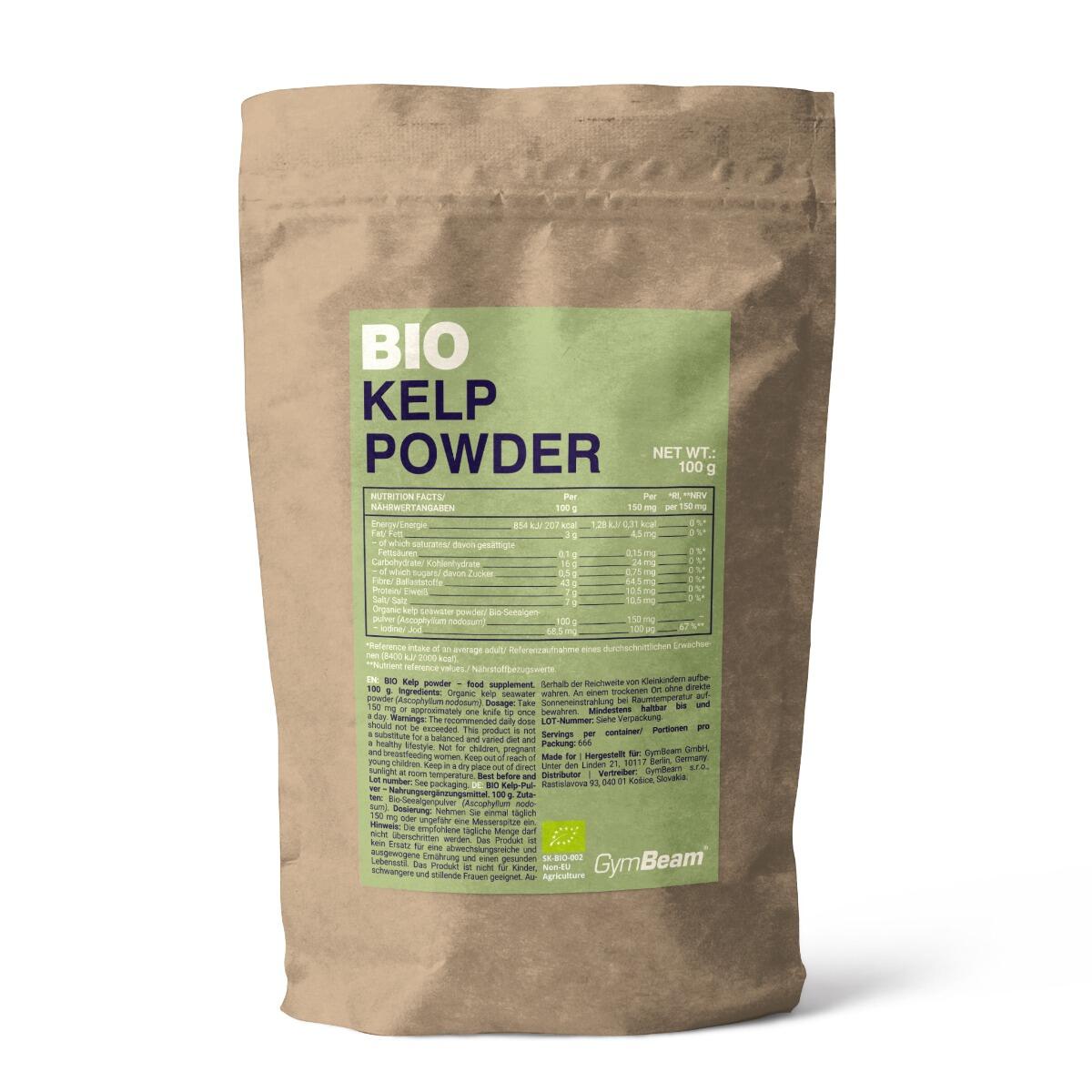 Kelp BIO proszek z wodorostów 100 g