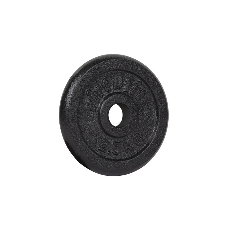Obciążnik żeliwny - ciężarek do hantli - 30 mm