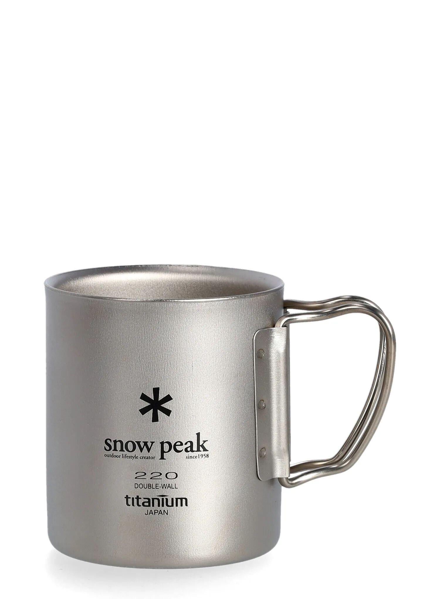 Kubek turystyczny Snow Peak Titanium Double Walled Mug 220 ml