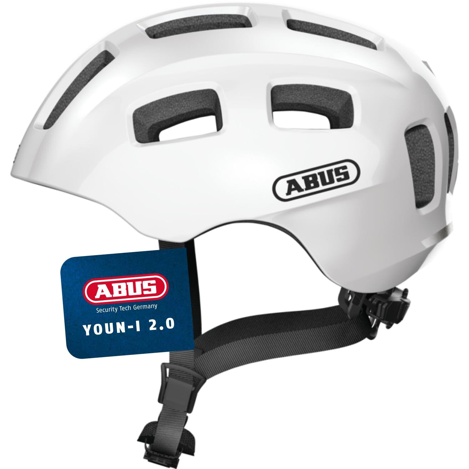 Kask Rowerowy Youn-I 2.0 Perłowo-Biały S 48-54 Cm