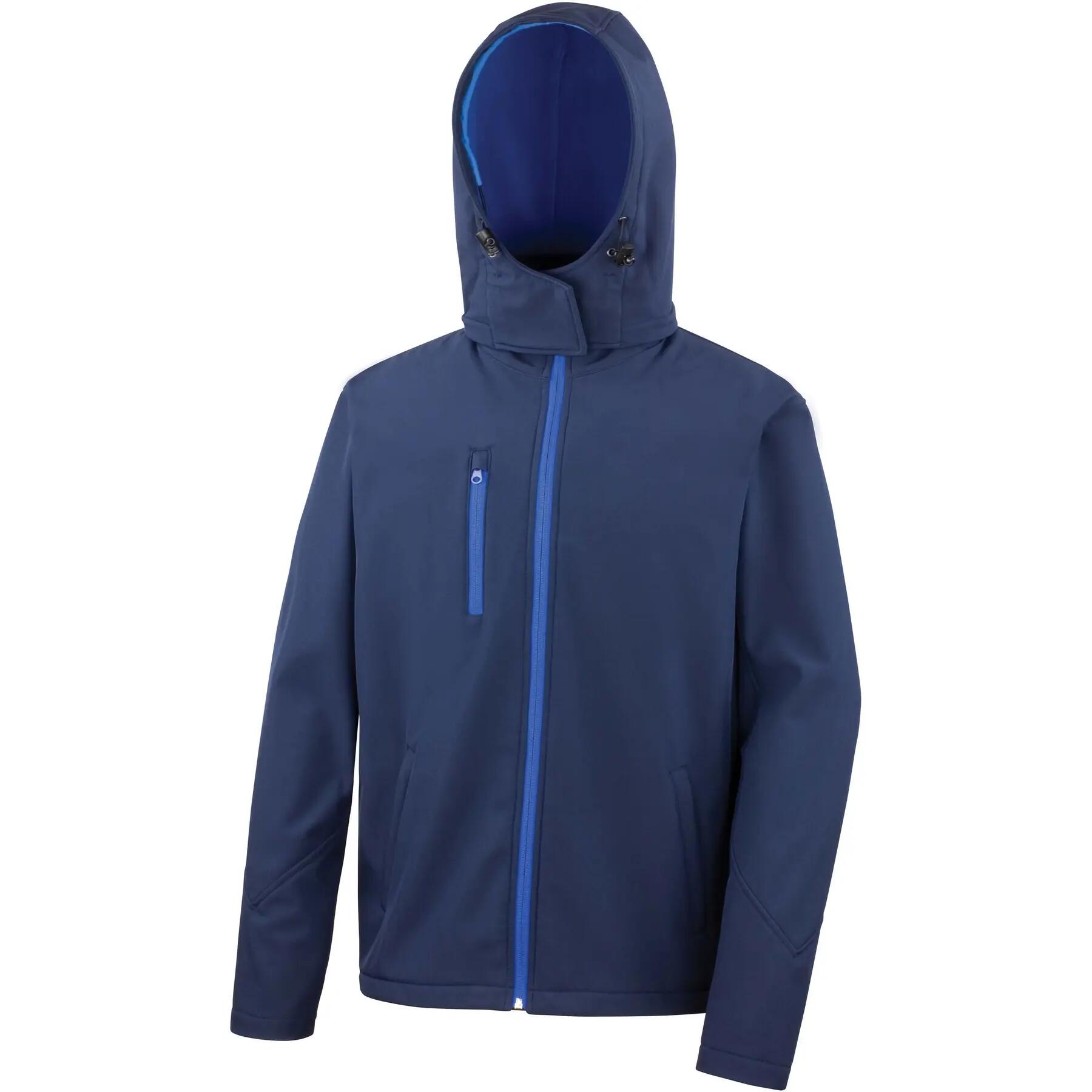 Kurtka Result Softshell Capuche Homme Tx Performance