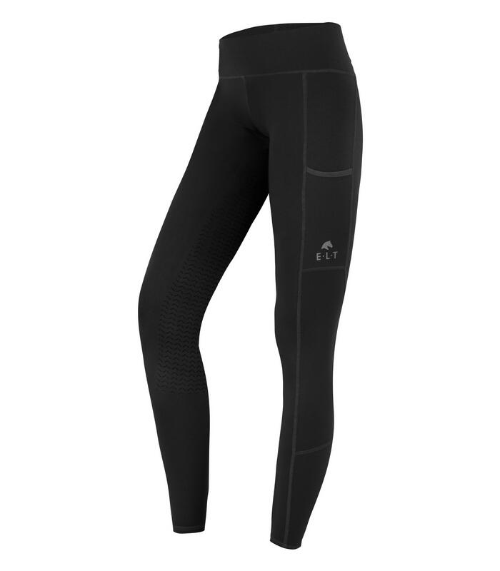 Damskie legginsy jeździeckie z pełną przyczepnością ELT Ella