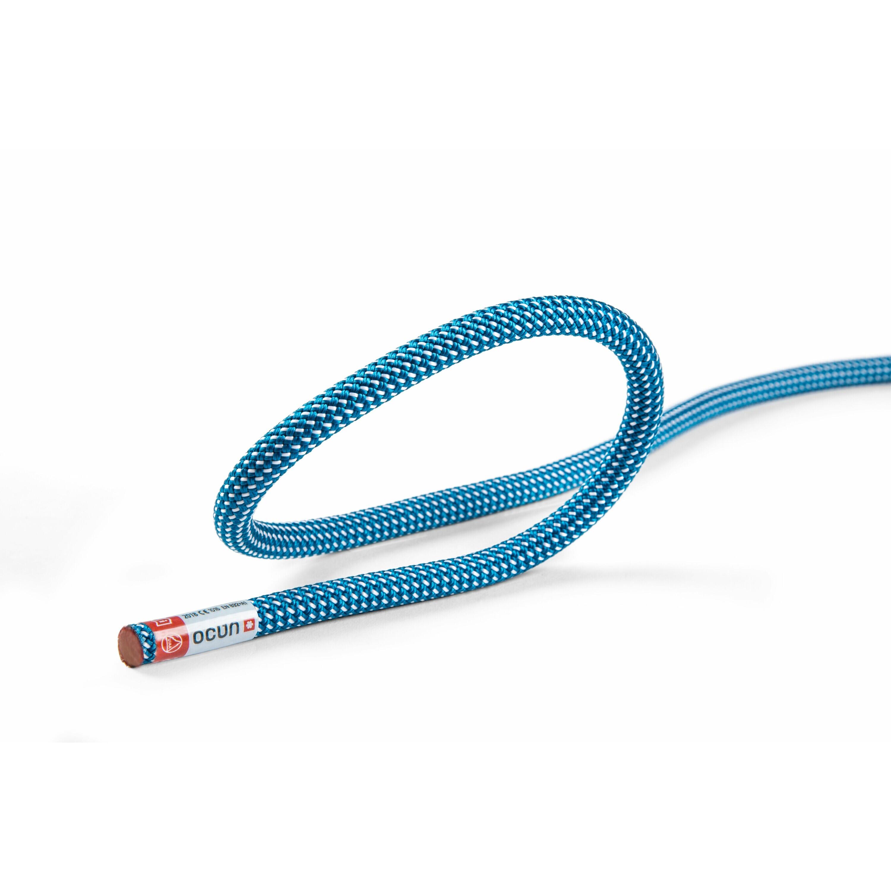 Lina wspinaczkowa Ocun Spirit 9,5 mm 80 m - blue/white