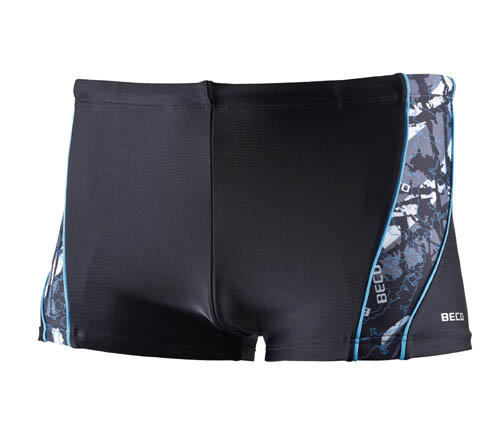 Beco Competition swim boxers czarno-biało-niebieskie