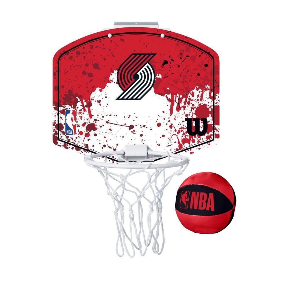 Фото - Баскетбольне кільце Wilson Mini tablica do kosza  Mini Hoop NBA Portland Trail Blazers - WTBA13 