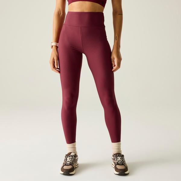 Legginsy Damskie Prążkowana Hustle
