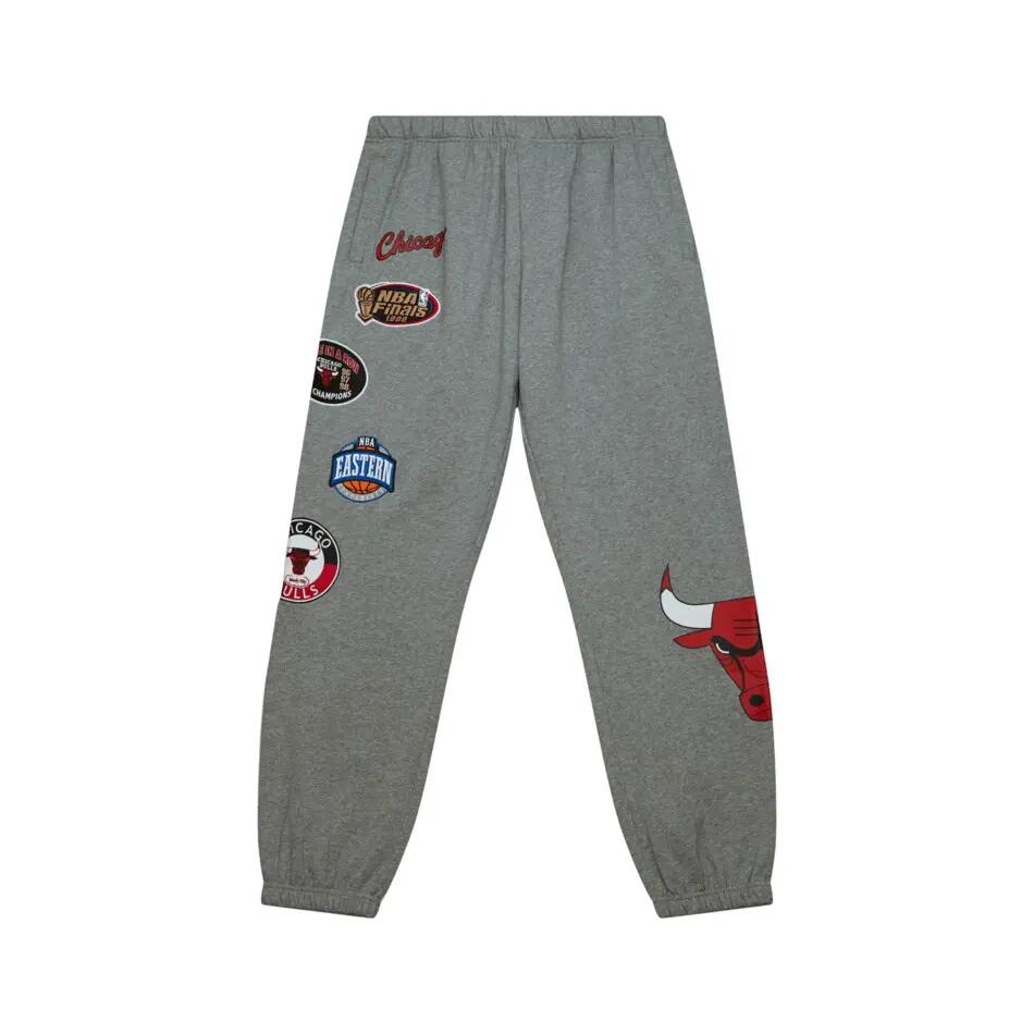 Spodnie dresowe Mitchell & Ness City Collection Chicago Bulls