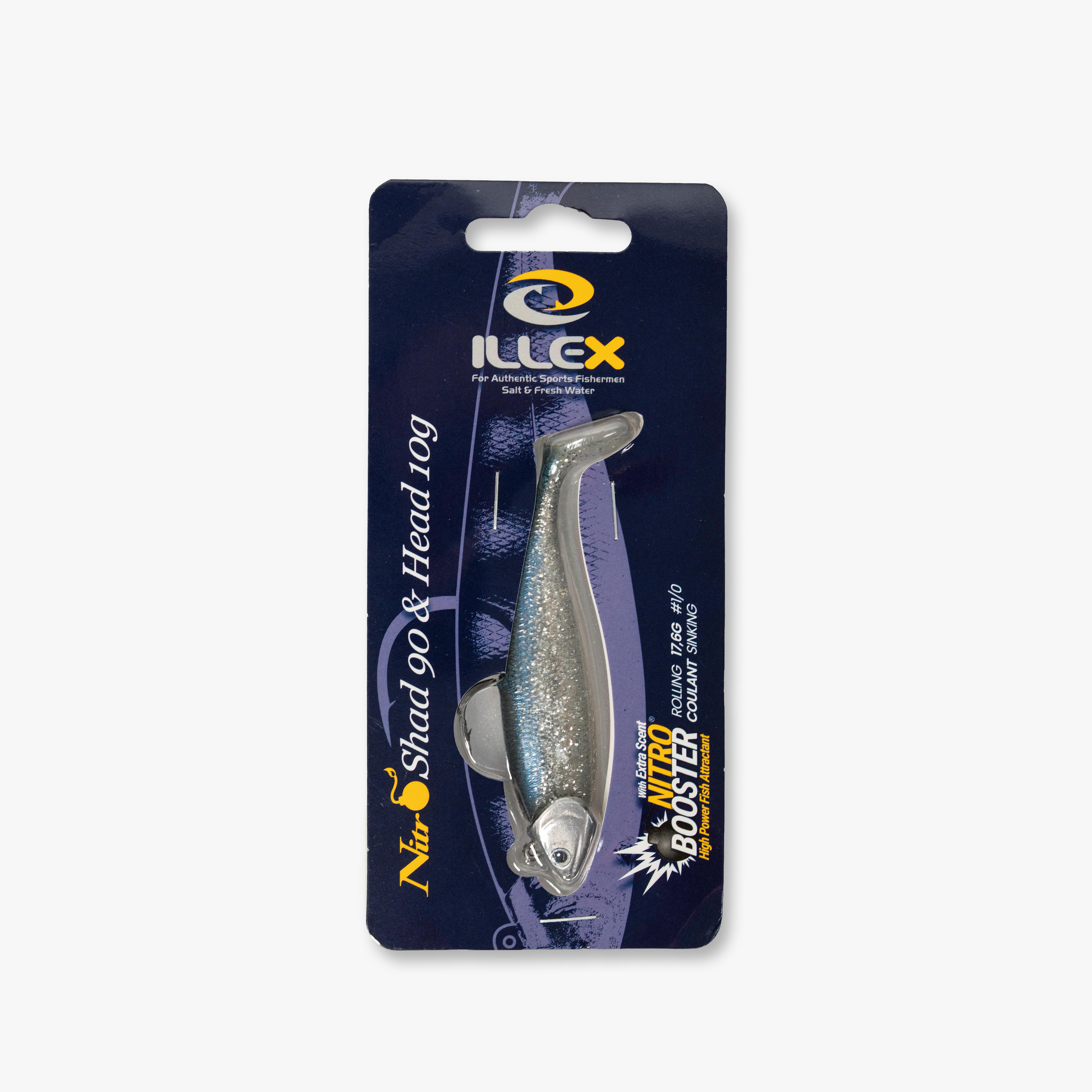 Zestaw Nitro Shad 90 10 g Bleak