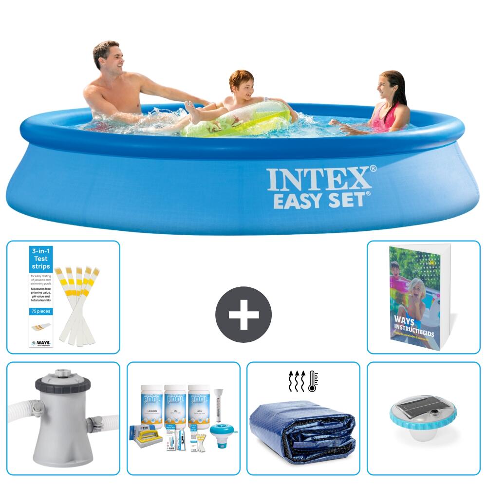 INTEX Basen Easy Set Okrągły - 305x61 cm - 7-częściowy S228