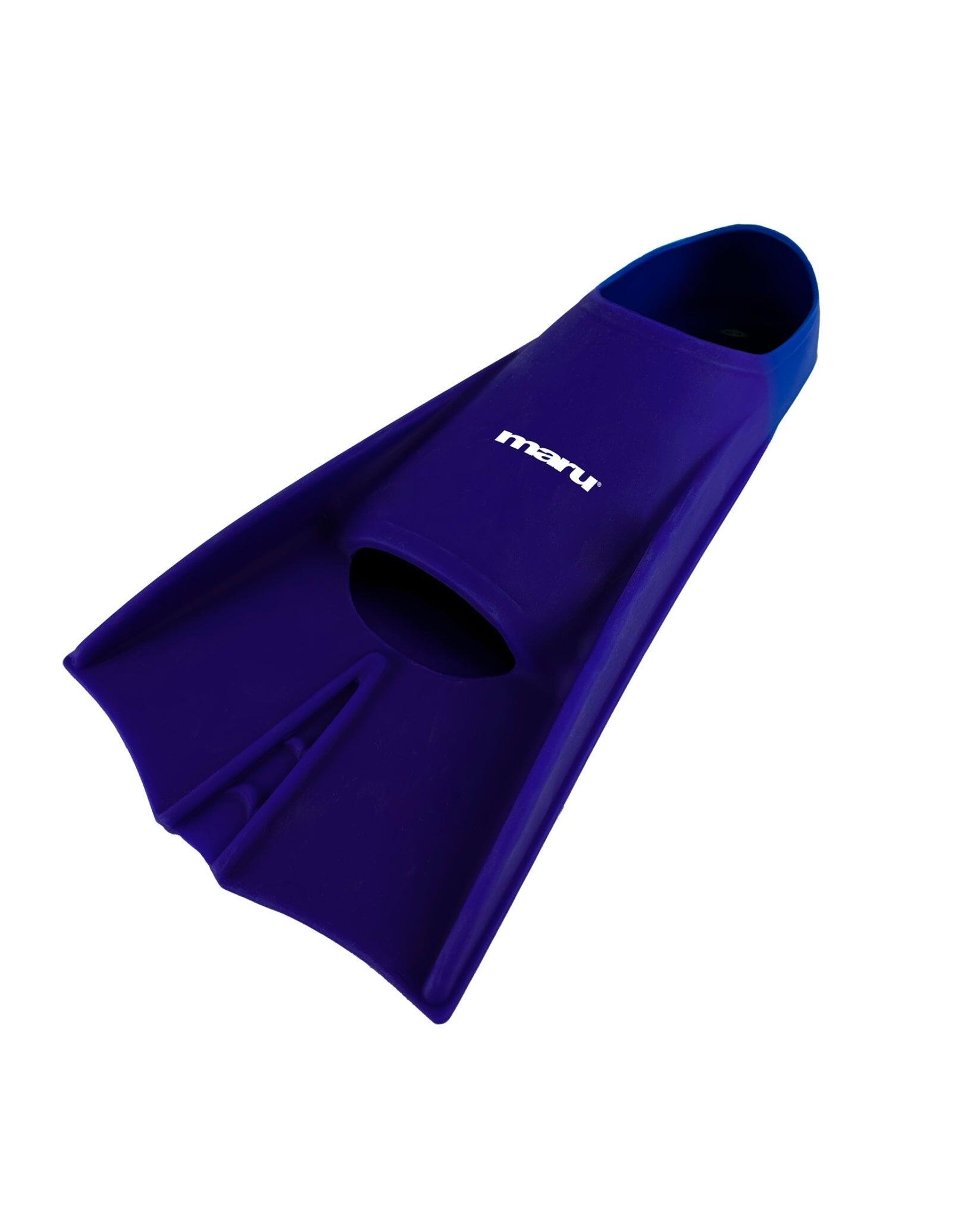 Płetwy Maru Short Blade – Fioletowo-Niebieskie – Rozmiar Uk 3-5/36-38