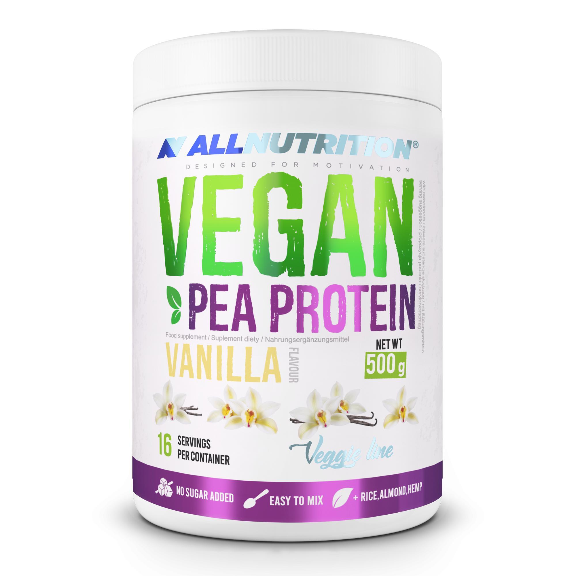 Odżywka białkowa VEGAN PEA PROTEIN 500 g VANILLA