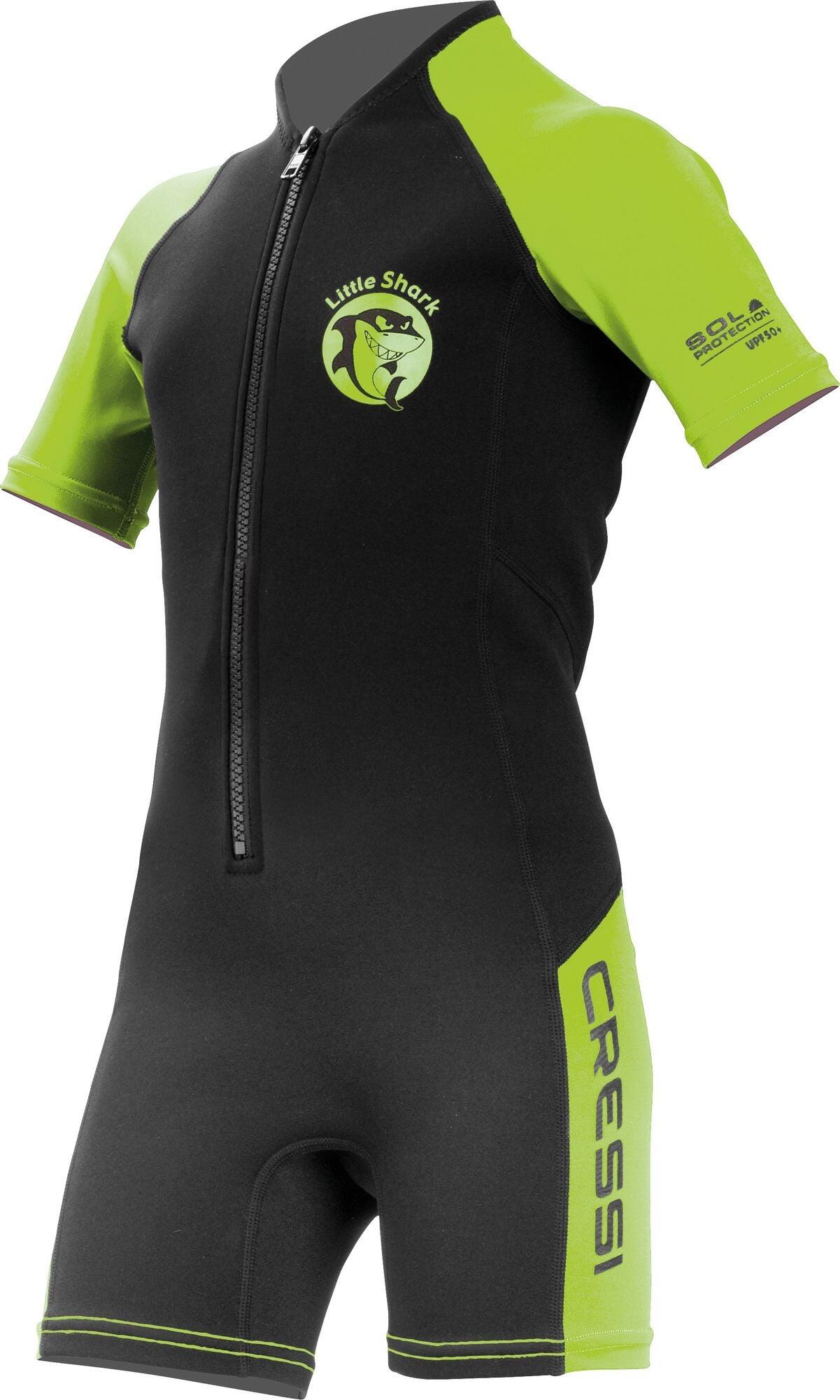 Pianka neoprenowa dziecięca Cressi Little Shark Jr Lime 11/12