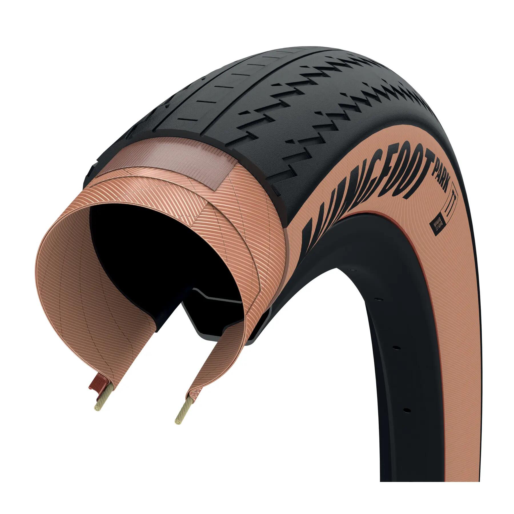 Opona rowerowa z elastycznym drutem Goodyear Wingfoot Dirt Tube