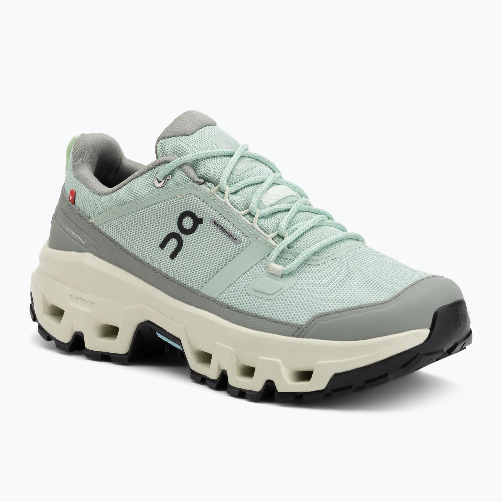 Buty turystyczne damskie On Cloudrock Low Waterproof