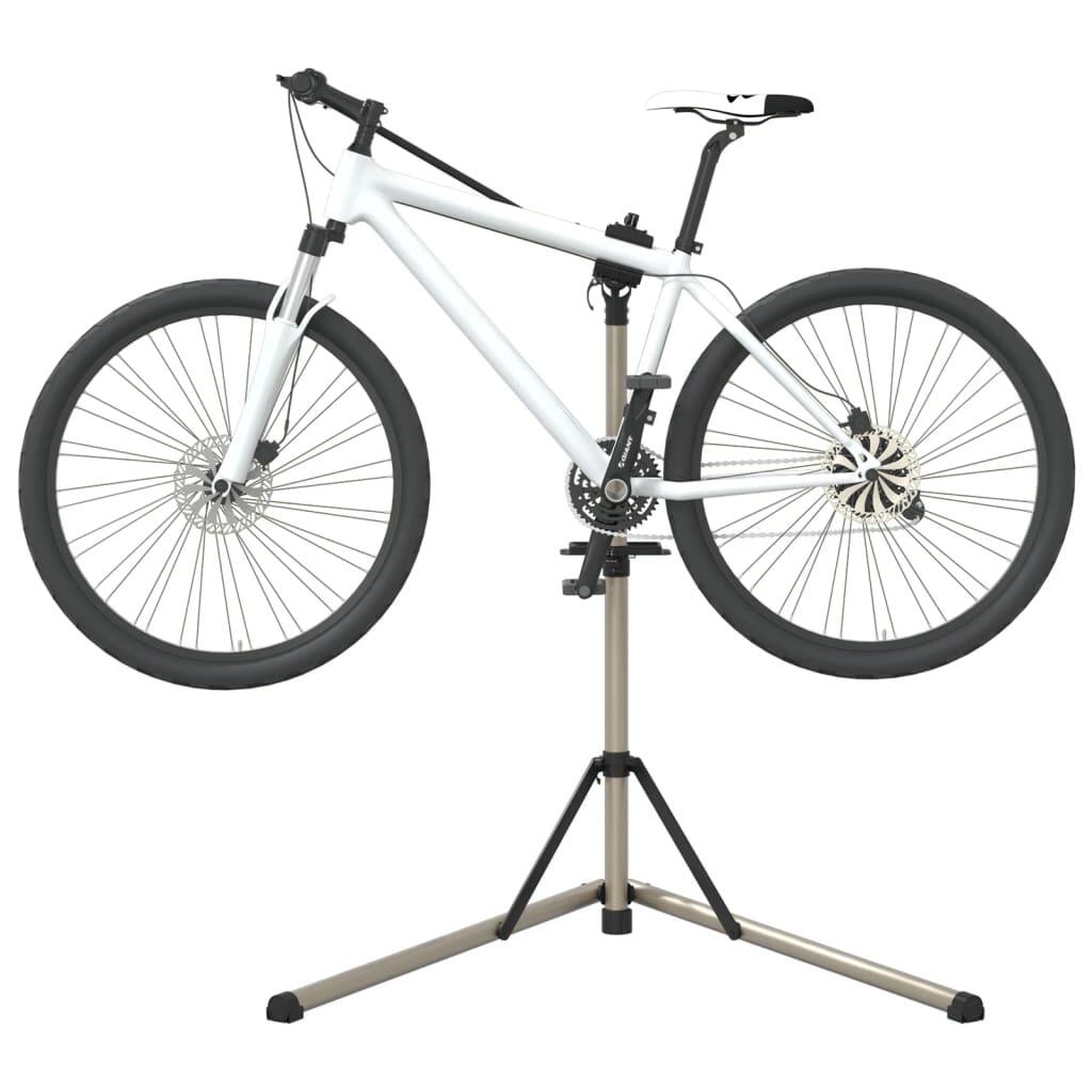 VidaXL Składany stojak warsztatowy do roweru 102–160 cm