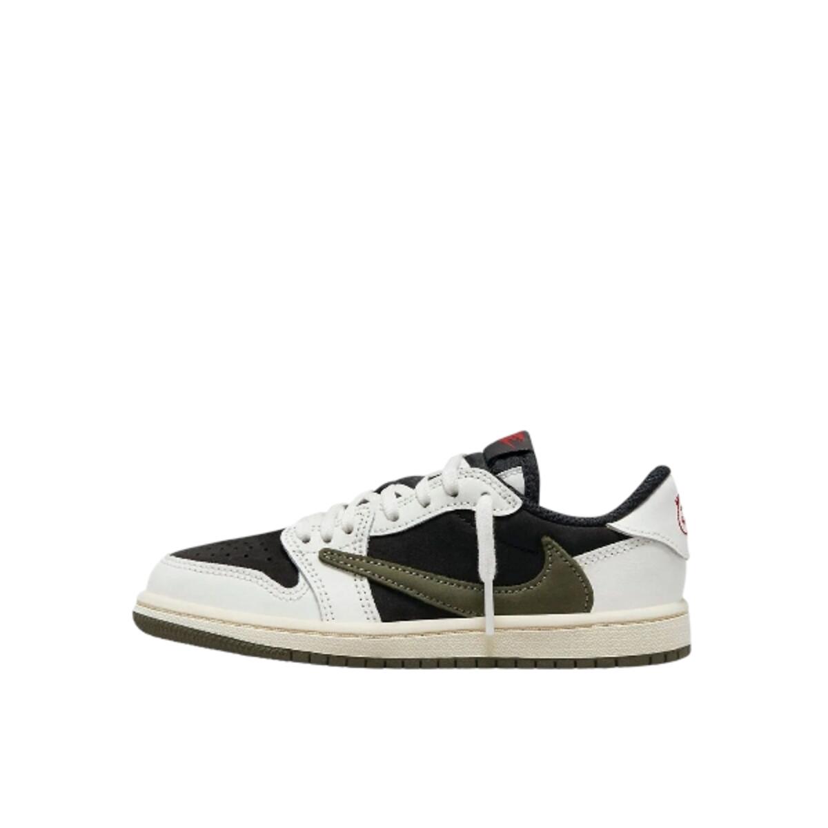 Air Jordan 1 Retro Low OG SP Travis Scott Olive Enfants et Bébés