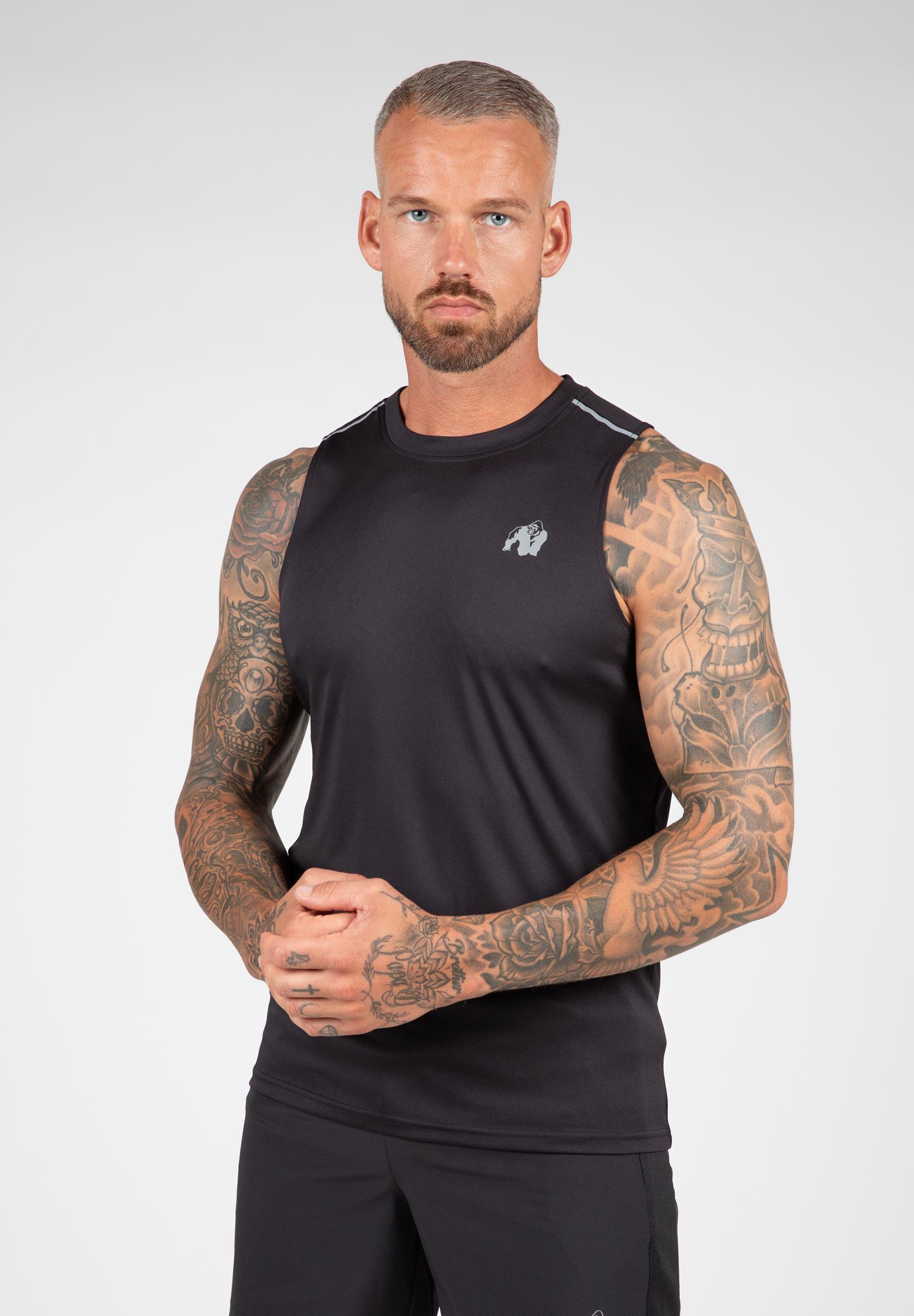 Easton Top bez rękawów - Czarny