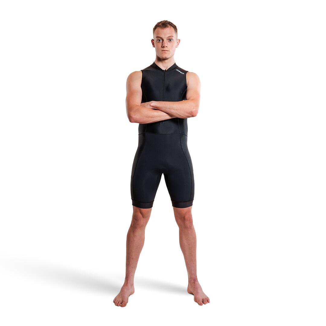 Kombinezon triathlonowy męski ZONE3 Activate+ Sleeveless Trisuit