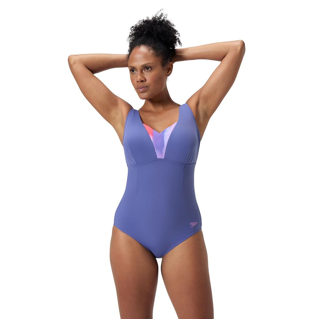 Strój kąpielowy na basen damski Speedo Shaping Opusgem