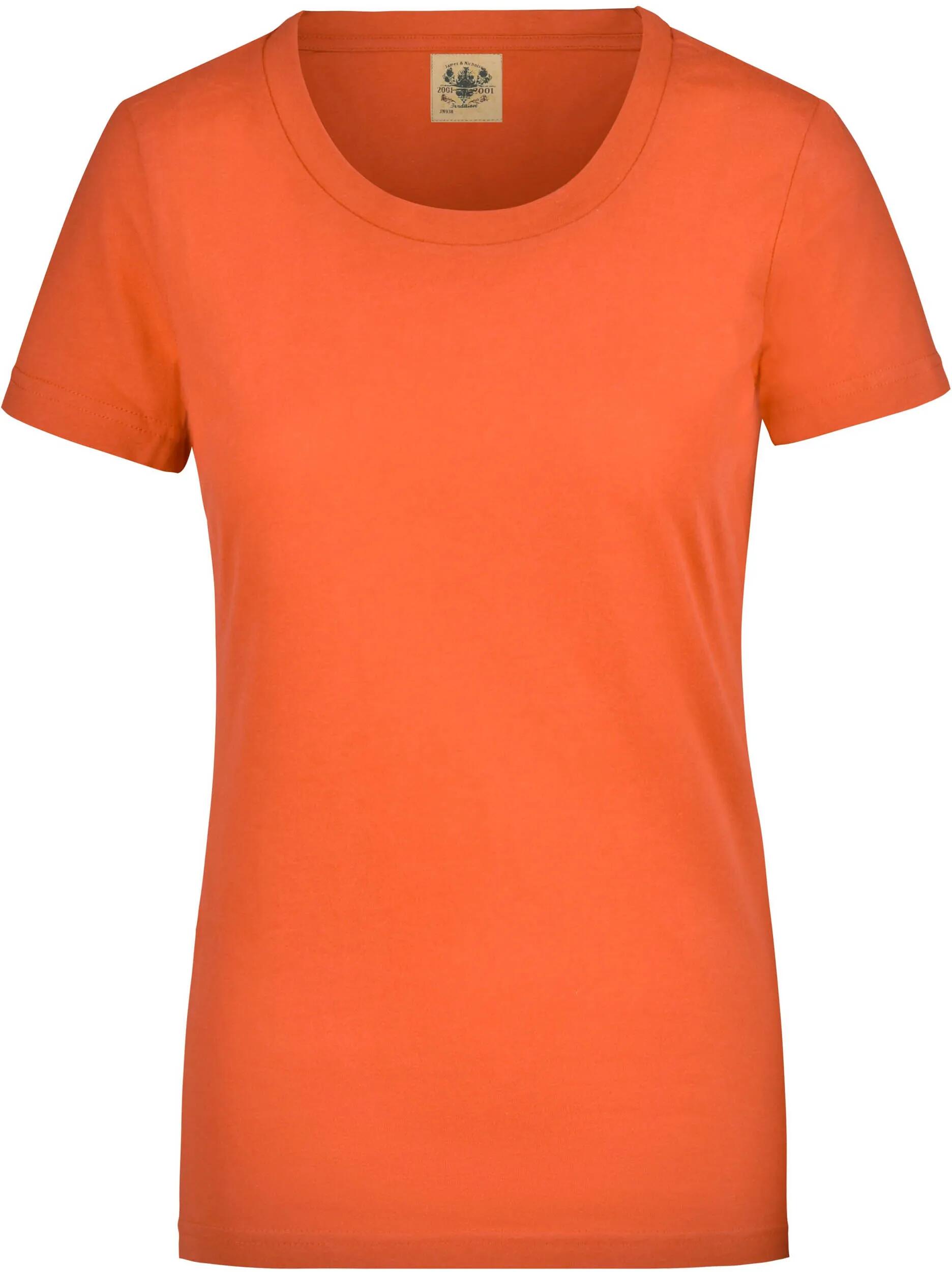 T-shirt damski James & Nicholson Vintage Orange