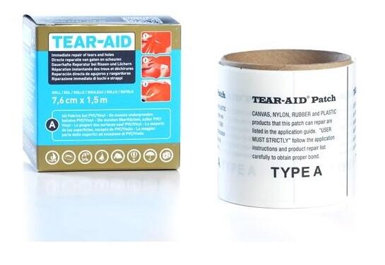 Uniwersalna folia taśma naprawcza do łatania Tear-aid Typ A 1,5m każdy materiał