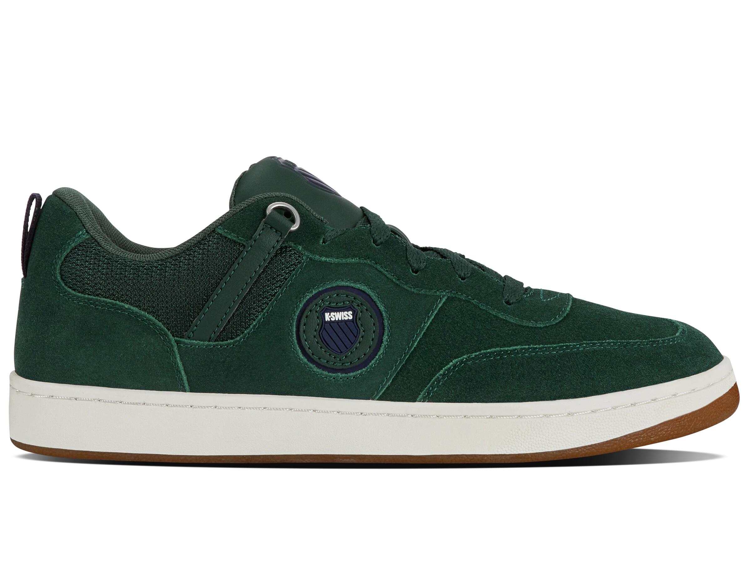 Sneakersy męskie K-Swiss K-Varsity SDE zamszowe buty sportowe tenisówki zielone