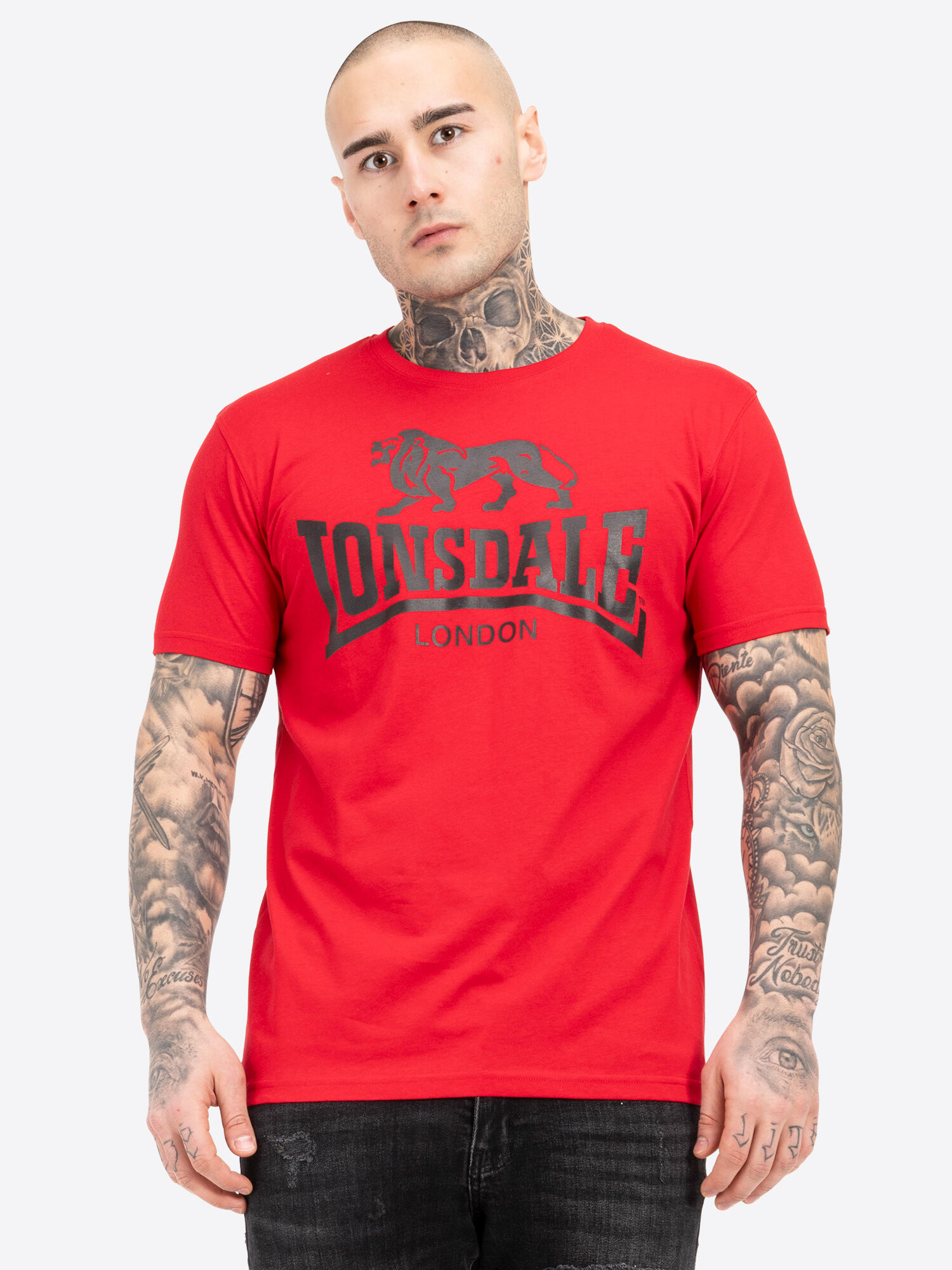 T-shirt o klasycznym kroju Lonsdale Logo