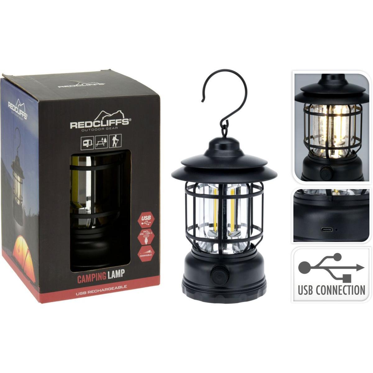 Lampka kempingowa Redcliffs USB