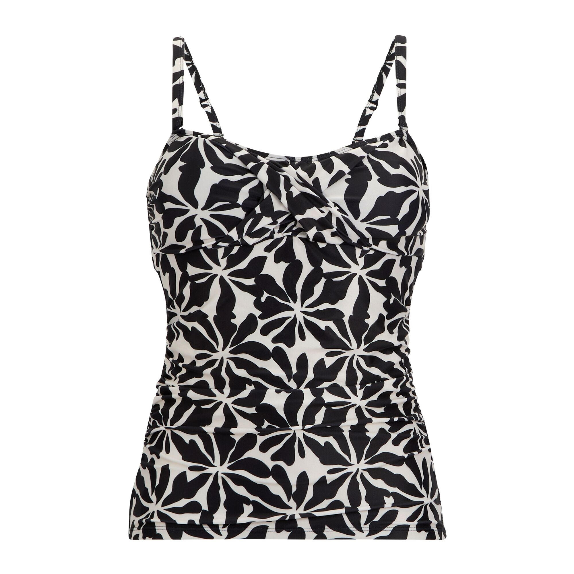 Top Tankini Damskie Aceana III Abstract Floral Tankini Top