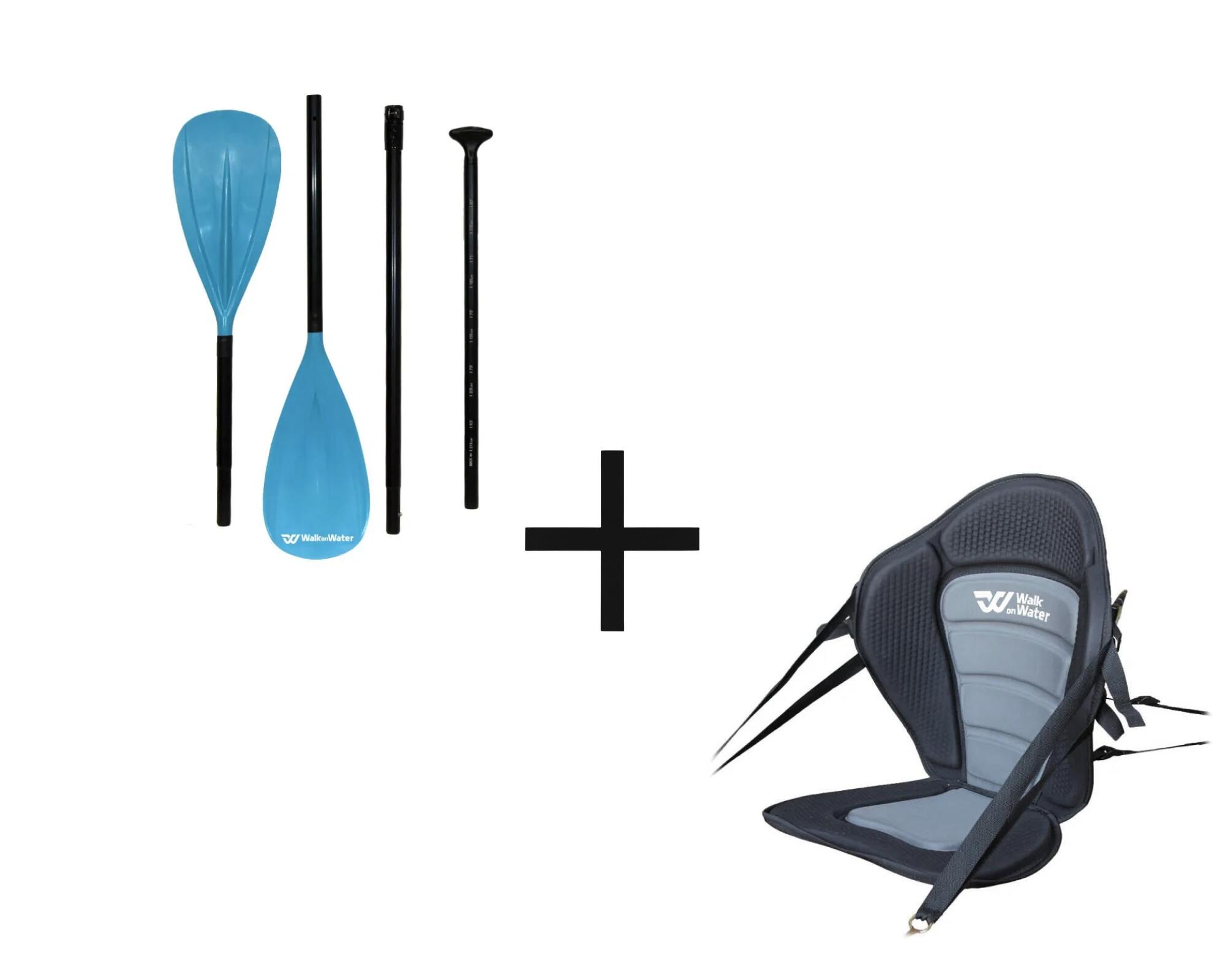 Pakiet konwersji SUP na kajak Dual Tech 2w1 + ergonomiczne siedzisko WOW