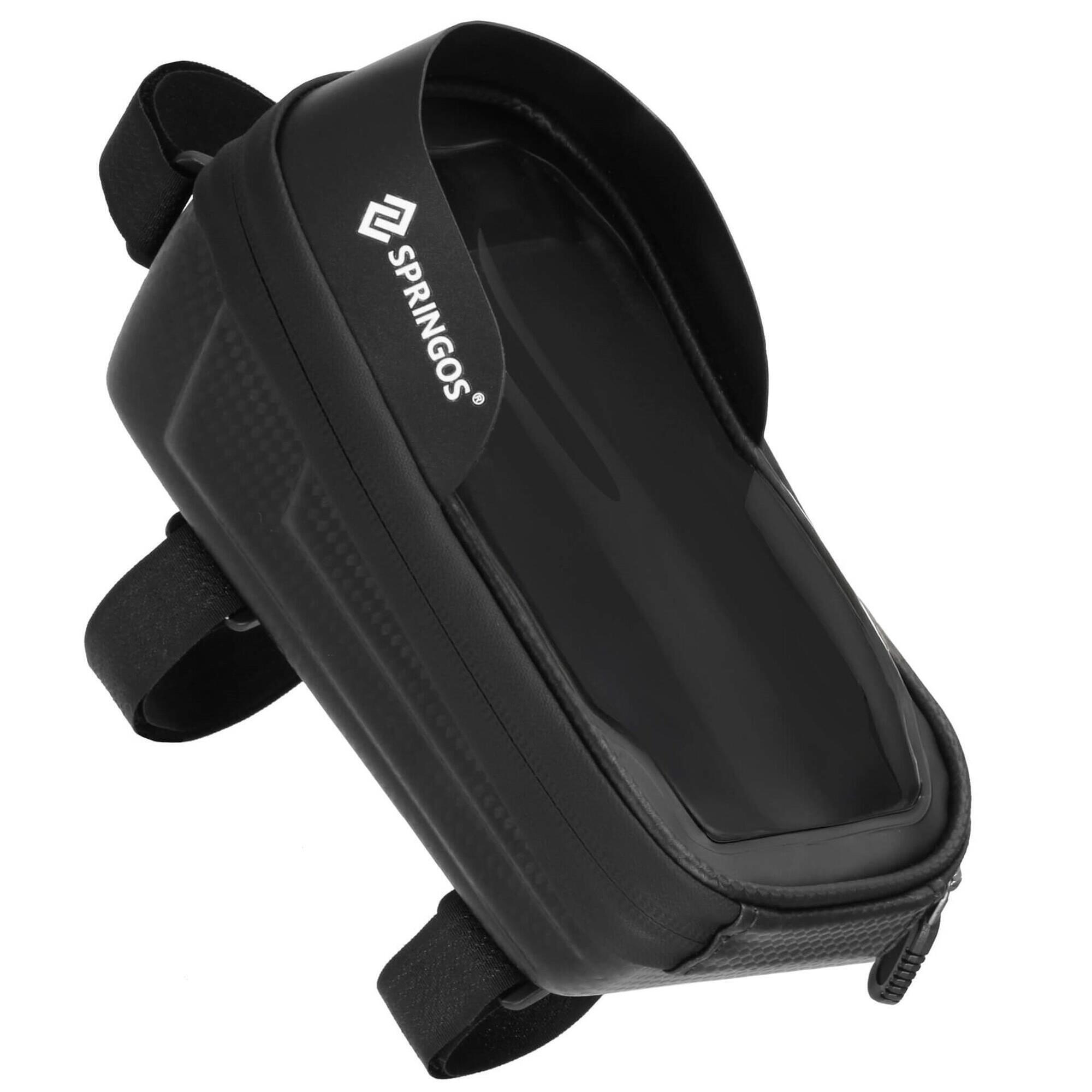 Sakwa na rower z kieszenią na telefon torba rowerowa na ramę wodoodporna