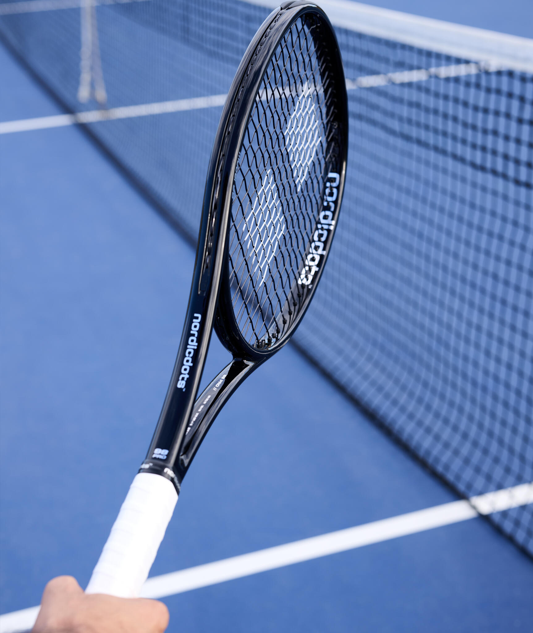 Rakieta tenisowa model 98 Pro - Czarny połysk