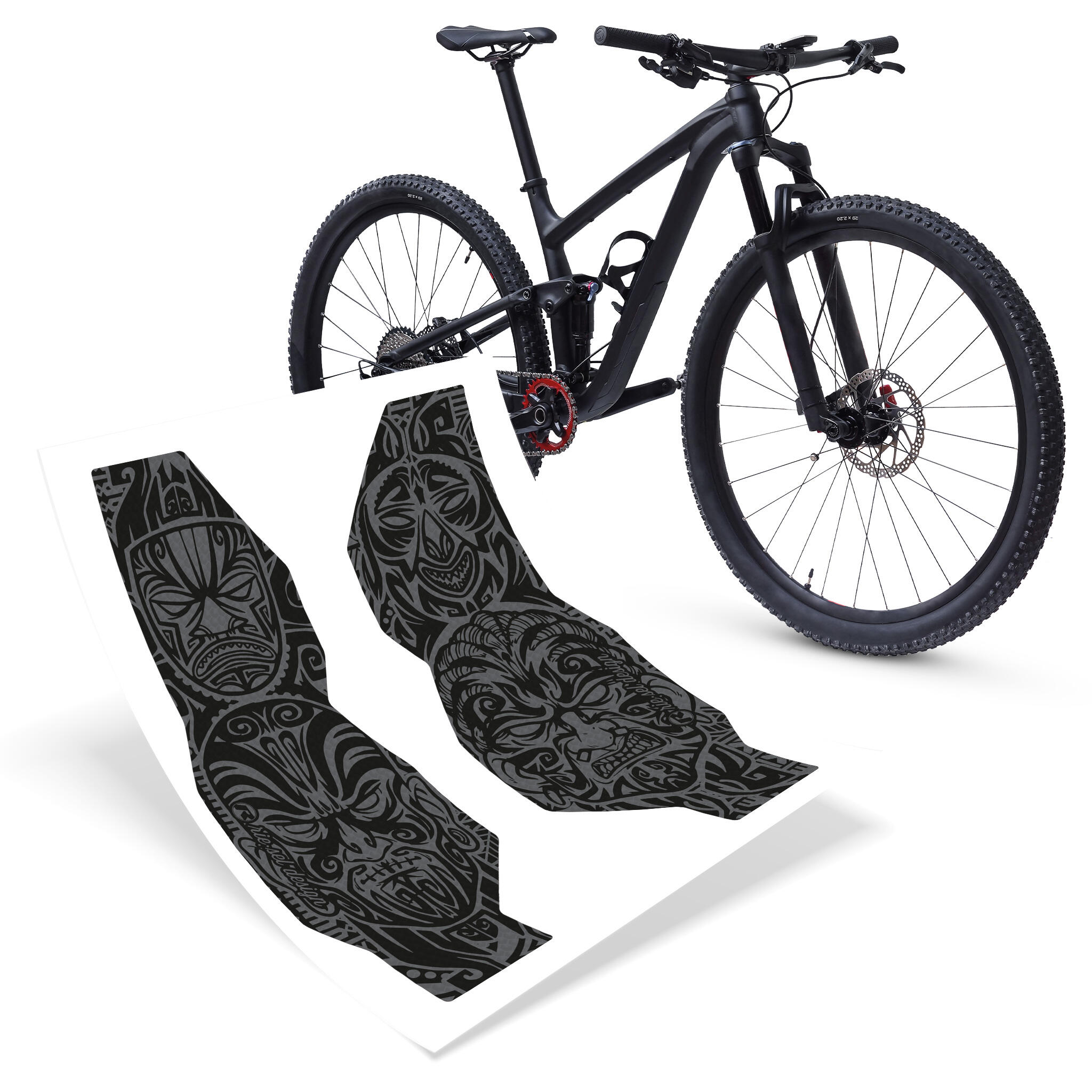 Zestaw folii ochronnych na widły Riesel Design Fork:Tape 3000 Maori
